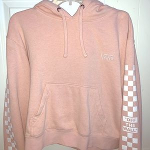 Vans pink hoodie